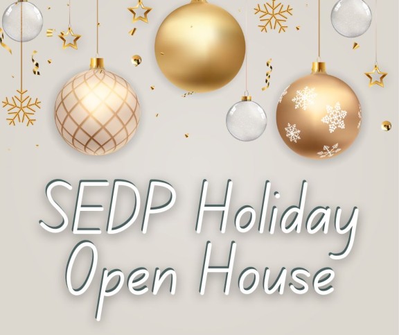 SEDP Holiday Open House flyer image